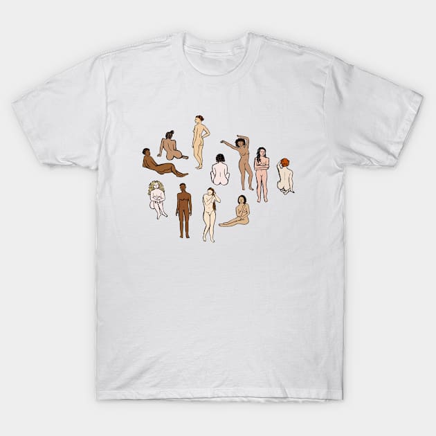 The Women T-Shirt by Das Brooklyn